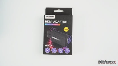 Bitfunx Mini HDMI-adapter för N64 / SNES / GameCube